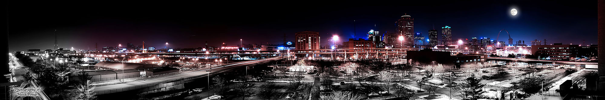 Moon Over St.Louis